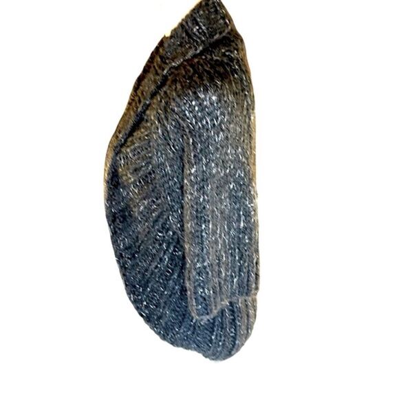 Aphorism Anthropologie Gray Metallic Shrug Sweater - Picture 3 of 4